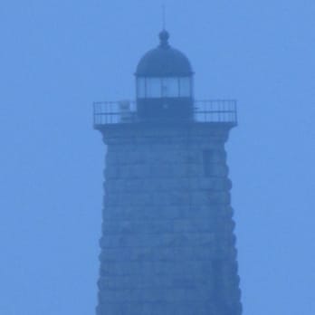 Whaleback Lighthouse - Dovetailed granite blocks.  Isn't going anywhere - Local Flavor Near Me - Kittery, Maine