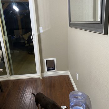 California Pet Doors - New dog door for the pups, now we can use our sliding door (we had an insert before) - Pet Services Near Me - Menifee, California