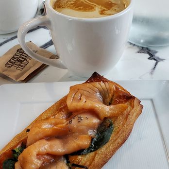 L’Experience Paris - Issaquah - Stale smoked salmon tart, excellent latte and a white/rose tea from a teabag - Bakeries Near Me - Issaquah, Washington L’Experience Paris - Issaquah - Stale smoked salmon tart, excellent latte and a white/rose tea from a teabag - Bakeries Near Me - Issaquah, Washington