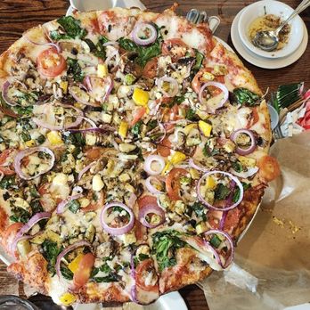 Palazzo's - Large verdura (veggie) pizza - Italian Near Me - Houston, Texas Palazzo's - Large verdura (veggie) pizza - Italian Near Me - Houston, Texas