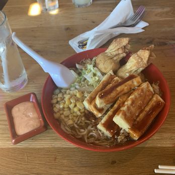 Ramen Bowls - Tofu's decent yet close to amazing , and the broth has quite the taste - Ramen Near Me - Lawrence, Kansas Ramen Bowls - Tofu's decent yet close to amazing , and the broth has quite the taste - Ramen Near Me - Lawrence, Kansas