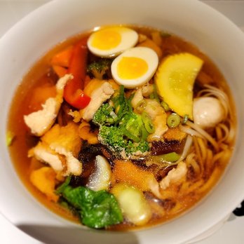 Asiana Noodle Shop - Soy Broth w/ Chicken ad White Soba - Noodles Near Me - Burlington, Vermont Asiana Noodle Shop - Soy Broth w/ Chicken ad White Soba - Noodles Near Me - Burlington, Vermont
