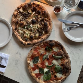 Grá - Mushroom Pizza and Margherita Pizza - Pizza Near Me - Los Angeles, California