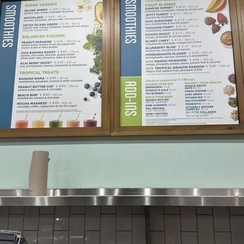 Tropical Smoothie Cafe - Smoothie menu - Juice Bars & Smoothies Near Me - Chicago, Illinois Tropical Smoothie Cafe - Smoothie menu - Juice Bars & Smoothies Near Me - Chicago, Illinois