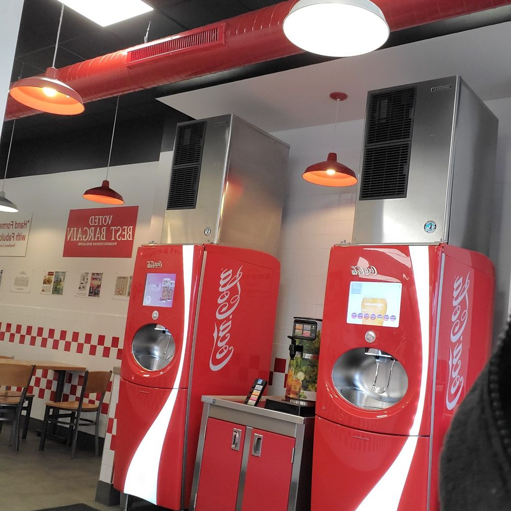 Five Guys - Beverage bar - Burgers Near Me - Lockport, New York Five Guys - Beverage bar - Burgers Near Me - Lockport, New York