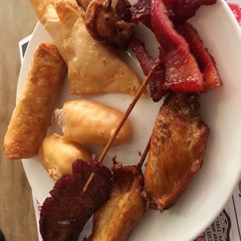 Chinaway Restaurant - Sampling from the Pu pu Platter - Chinese Near Me - Newport, Maine Chinaway Restaurant - Sampling from the Pu pu Platter - Chinese Near Me - Newport, Maine