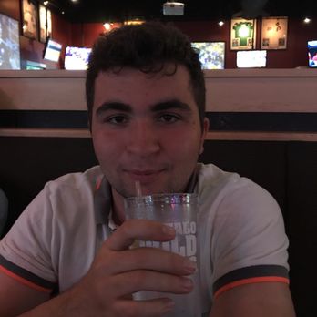 Buffalo Wild Wings - My friend enjoying a nice cold water served at Buffalo Wild Wings. - Sports Bars Near Me - Hanover, Pennsylvania