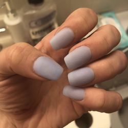 Matte dip powder