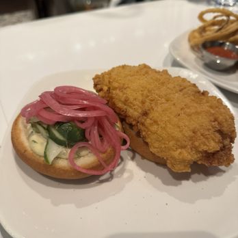 Burtons Grill & Bar - Gluten Free Fish Sandwich - Seafood Near Me - Atlanta, Georgia