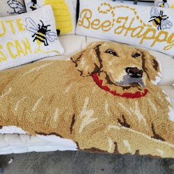 Apple Green - Labrador rug