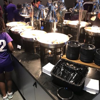 Inter & Co Stadium - The chauffeurs set up for the free food for club seat holders - Stadiums & Arenas Near Me - Orlando, Florida