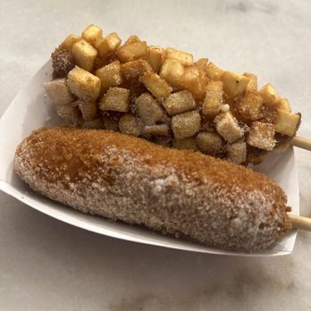 CrunCheese - 2. Mozzarella & Hotdog and 7. Potato Hotdog - Hot Dogs Near Me - Las Vegas, Nevada CrunCheese - 2. Mozzarella & Hotdog and 7. Potato Hotdog - Hot Dogs Near Me - Las Vegas, Nevada