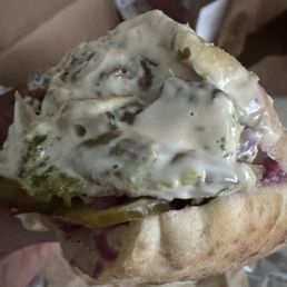 Falafel Sandwich Falafel Sandwich