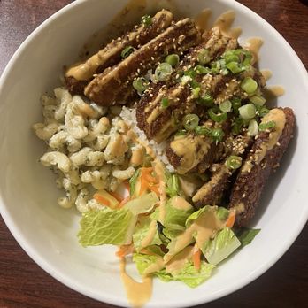 Sukas Polynesian Cuisine - Spam Katsu Bowl / Musubi Bowl - Polynesian Near Me - Fairbanks, Alaska Sukas Polynesian Cuisine - Spam Katsu Bowl / Musubi Bowl - Polynesian Near Me - Fairbanks, Alaska
