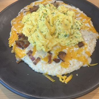 Roux Diner - Fully Loaded Grits - Breakfast & Brunch Near Me - Chicago, Illinois