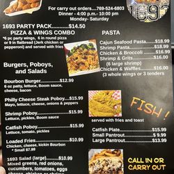 Lunch Menu