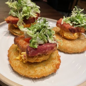 Yardbird - Fried Green Tomato BLT - New American Near Me - Washington, DC, District of Columbia Yardbird - Fried Green Tomato BLT - New American Near Me - Washington, DC, District of Columbia