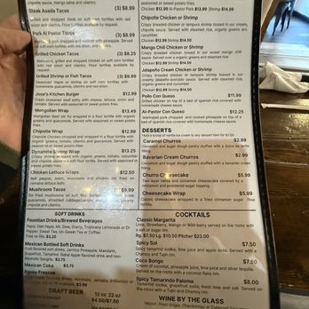 Jose's Kitchen - Menu - Food Trucks Near Me - Smyrna, Tennessee