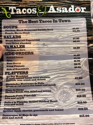 Menu photo 7 Tacos El Asador Toronto, ON Menu photo 7 Tacos El Asador Toronto, ON