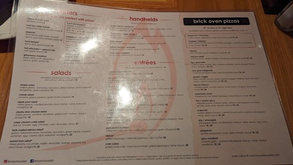 Menu photo 7 matchbox Fairfax, VA