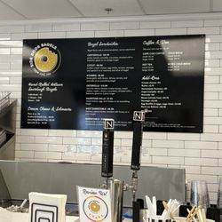 Side Door Bagels - Inside - menu