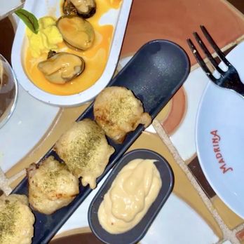 Madrina Bar y Tapas - Island mussels, shrimp croquetas - Tapas Bars Near Me - Toronto, Ontario Madrina Bar y Tapas - Island mussels, shrimp croquetas - Tapas Bars Near Me - Toronto, Ontario