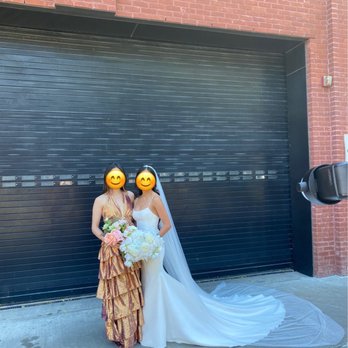 Alts - Williamsburg - White wedding gown altered by Myrna - Sewing & Alterations Near Me - Brooklyn, New York