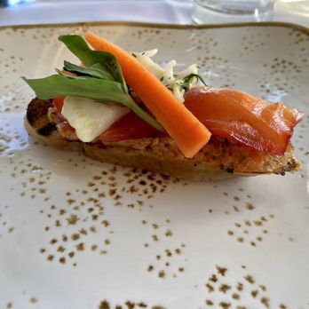 Coho Restaurant - Salmon tartine - Seafood Near Me - Friday Harbor, Washington