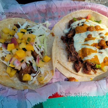 White Duck Taco Shop - Vegetarian tacos (replace meat with jackfruit) - Tacos Near Me - Asheville, North Carolina