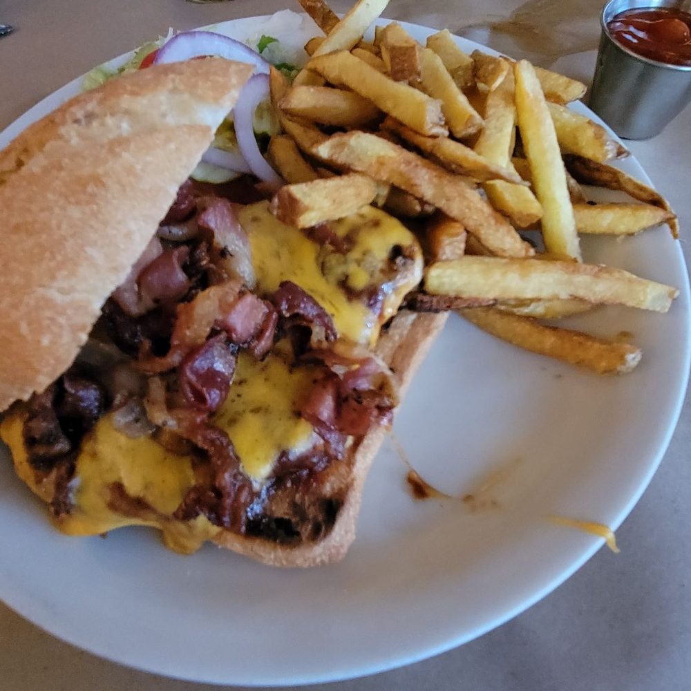 Ted's Montana Grill - George's Cadillac grilled chicken sandwich - American Near Me - Columbus, Ohio Ted's Montana Grill - George's Cadillac grilled chicken sandwich - American Near Me - Columbus, Ohio