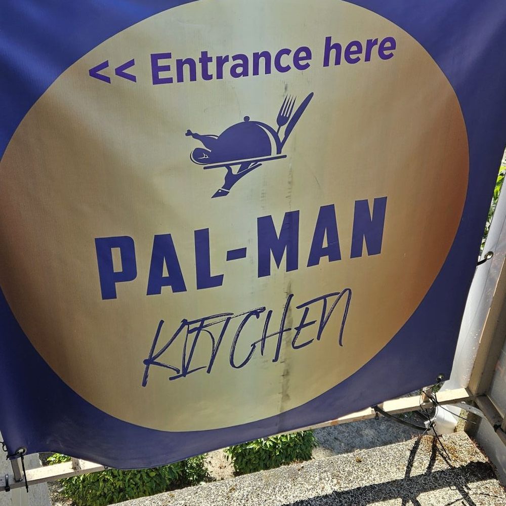 Pal Man - Logo to entrance from outside - American Near Me - Federal Way, Washington