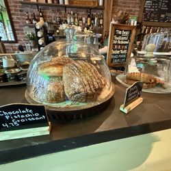The Coffee Bar  At The Harp - Huge chocolate pistachio croissant