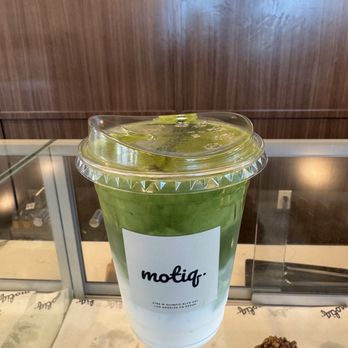 Motiq - Matcha X Matcha Cream Top - Coffee & Tea Near Me - Los Angeles, California Motiq - Matcha X Matcha Cream Top - Coffee & Tea Near Me - Los Angeles, California