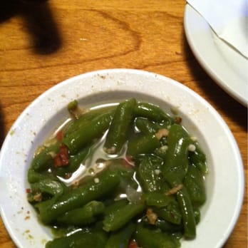 Texas Roadhouse - Microwaved green beans- the juice splatter on the side of the bowl was actually hard - Steakhouses Near Me - Augusta, Georgia
