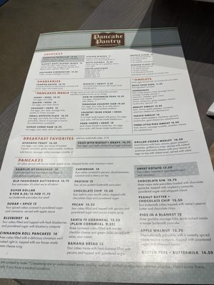 Menu photo 3 The Pancake Pantry Nashville, TN Menu photo 3 The Pancake Pantry Nashville, TN