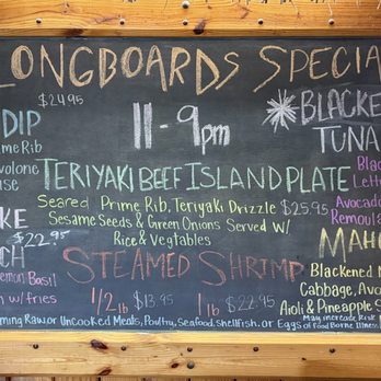Longboards East Beach - Specials - Seafood Near Me - Norfolk, Virginia Longboards East Beach - Specials - Seafood Near Me - Norfolk, Virginia