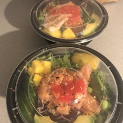 Poké Bol - Sashimi Poké and spicy salmon
