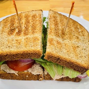 Suju's Coffee & Tea - Tuna Salad Deli Sandwich - Warm - Coffee & Tea Near Me - Union City, California