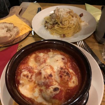 Old Bear - Gnocchi and carbonara - Mediterranean Near Me - Rome, RM