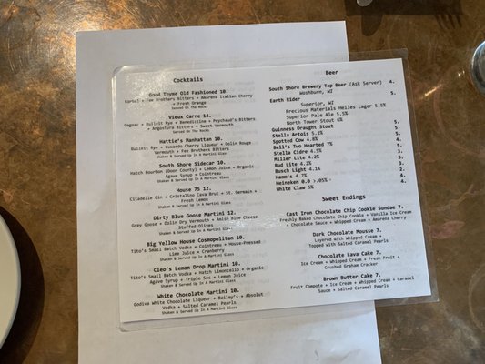 Menu photo 3 Good Thyme Restaurant & Catering Washburn, WI Menu photo 3 Good Thyme Restaurant & Catering Washburn, WI