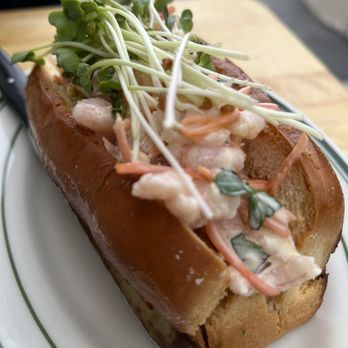La Copine - Shrimp roll on brioche. - New American Near Me - Yucca Valley, California La Copine - Shrimp roll on brioche. - New American Near Me - Yucca Valley, California