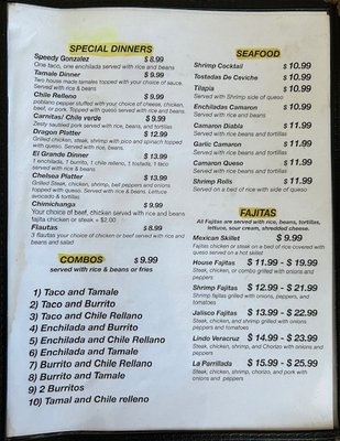 Menu photo 1 Lindo Veracruz Chelsea, OK