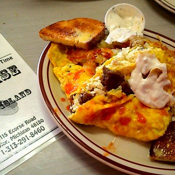 Sunrise Coney Island - Very best Greek Gyro n Feta Cheese Omelet OMG so addictive so delicious Love - Breakfast & Brunch Near Me - Taylor, Michigan Sunrise Coney Island - Very best Greek Gyro n Feta Cheese Omelet OMG so addictive so delicious Love - Breakfast & Brunch Near Me - Taylor, Michigan