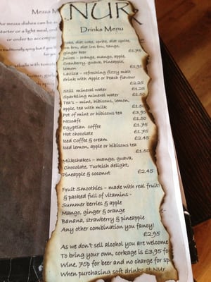 Menu photo 1 Nur Glasgow, GLG