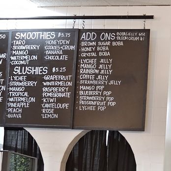 BLOOM & BOBA - Bubble Tea Near Me - Chatsworth, California