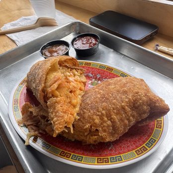 Pow Pow - Disco Stick Giant Egg Roll - Vegan Near Me - Washington, DC, District of Columbia Pow Pow - Disco Stick Giant Egg Roll - Vegan Near Me - Washington, DC, District of Columbia