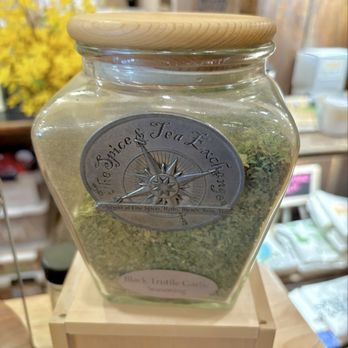 The Spice & Tea Exchange - Black Truffle Garlic seasoning! It's got a kick! - Coffee & Tea Near Me - Winter Park, Florida The Spice & Tea Exchange - Black Truffle Garlic seasoning! It's got a kick! - Coffee & Tea Near Me - Winter Park, Florida