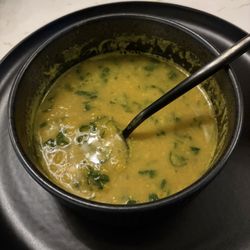 Lentil soup... this was fire...