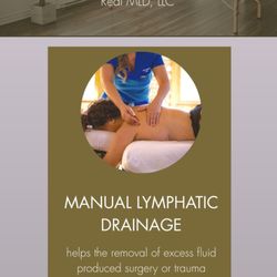 Real MLD - Real MLD is a mobile post op service provider, providing 5 star quality services with experienced clinical massage therapist of over 15yrs