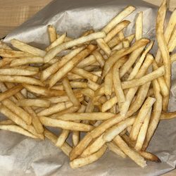 Burger Hut - $7.89 for this small portion of sorta-cold fries?! What HAPPENED, Burger Hut? Your fries were legendary, now they're just an awful rip off.